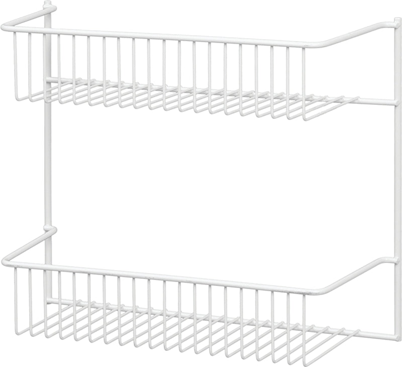 ClosetMaid 8002 Wall Rack, Steel, White