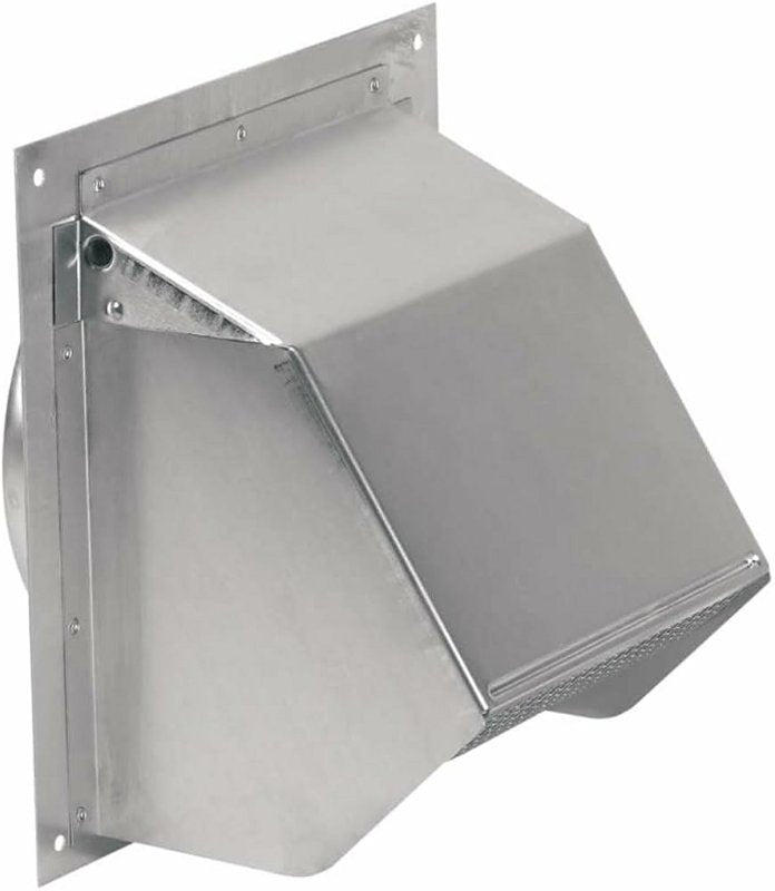 Broan 641 Wall Cap, Steel, Aluminum, For: 6 in Round Duct for Range Hoods and Bath Ventilation Fans