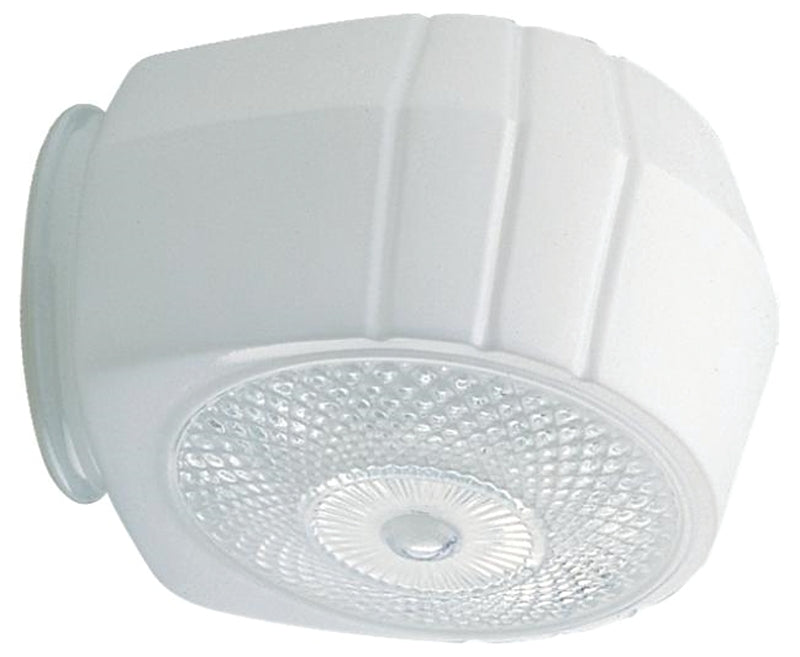 Westinghouse 8560400 Light Shade, 5-3/4 in Dia, Drum, Globe, Glass, White, Side Mounting