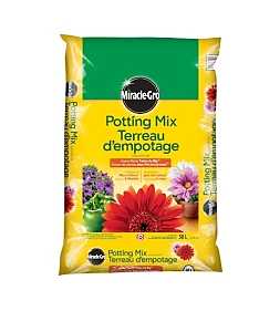 Miracle-Gro 72758430 Potting Mix, 50 L Bag