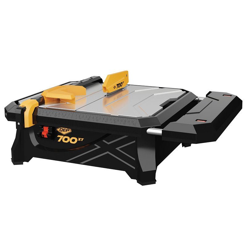 QEP 700XT Series 22700Q Tile Wet Saw with 8 in Table Extension, 1-1/4 in Cutting Capacity, 7 in Blade