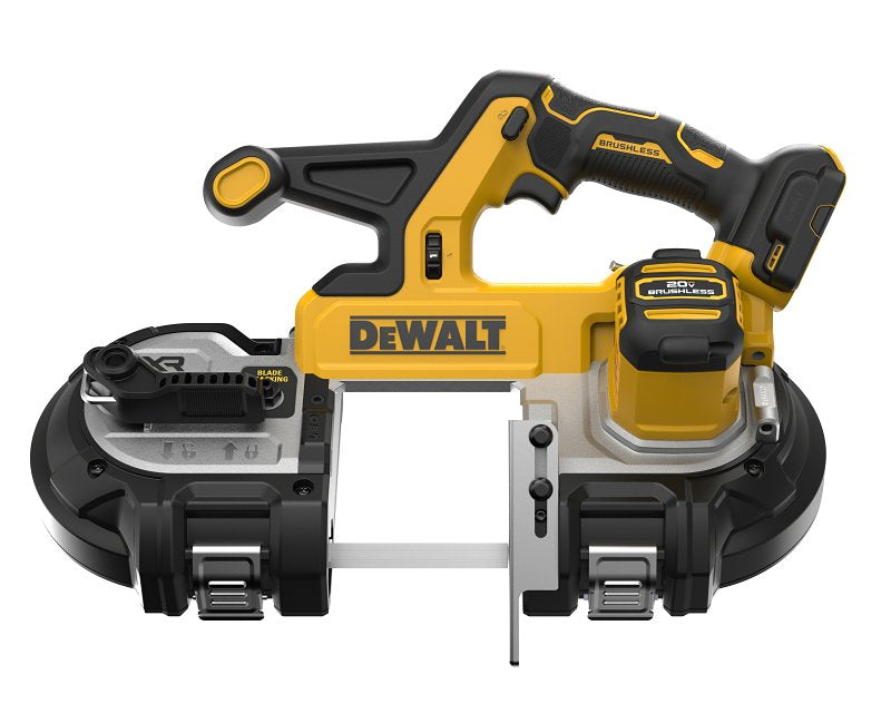 DEWALT DCS378B Mid-Size Bandsaw, 20 V Battery, 35-3/8 in L Blade, 3-3/8 in Cutting Capacity