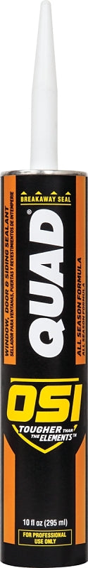 OSI 1637250 Advanced Formula Sealant, Gray 521, 7 days Curing, 20 to 100 deg F, 10 oz Cartridge