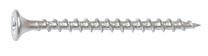 Midwest Fastener 10517 Deck Screw, 6 in Thread, 2 in L, Coarse Thread, Bugle Head, Phillips Drive, Dacrotized, 1 PK