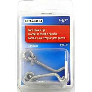 140GAR 4IN 2/PK GALVANIZED GAT