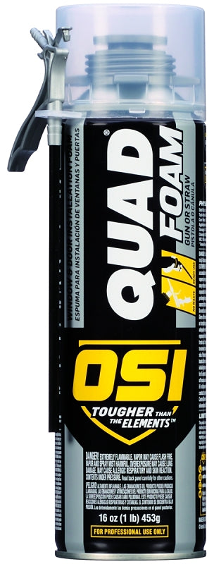 OSI Quad 1927125 Foam Sealant, Tan, 16 oz