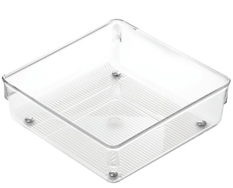 DRAWER ORGANIZER CLEAR 6X6X2IN