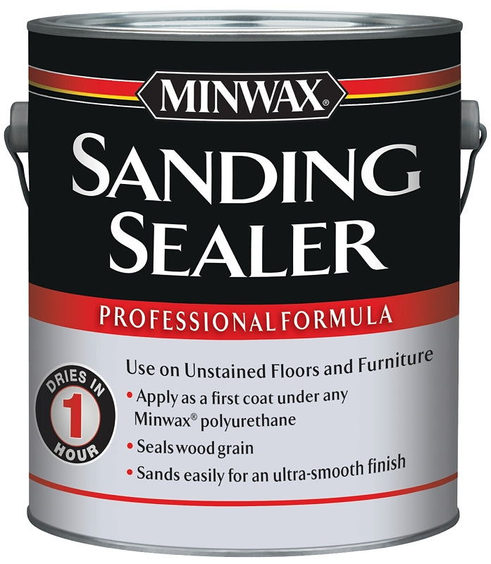 Minwax 657000000 Sanding Sealer, Cream, Liquid, 1 qt, Canister