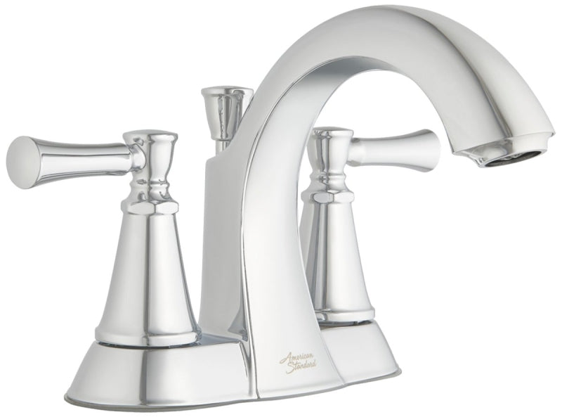 American Standard Chancellor Series 7022201.002 Centerset Bathroom Faucet, 1.5 gpm, 2-Faucet Handle, 3-Faucet Hole