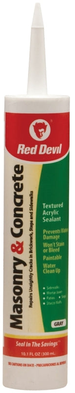 Red Devil 0646 Sealant, Gray, 10.1 oz Cartridge