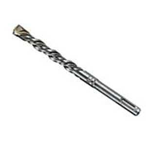 Bosch Bulldog HC2010 Hammer Drill Bit, 3/16 in Dia, 4 in OAL, Optimized Flute, 4-Flute, 25/64 in Dia Shank