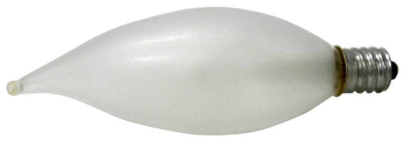 13457 WHT CNDL BULB40W B10 2CD