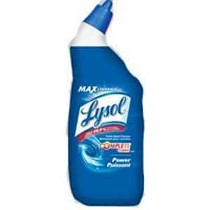 Lysol 50814-FUJ Toilet Bowl Cleaner, 946 mL Bottle, Liquid, Wintergreen, Blue