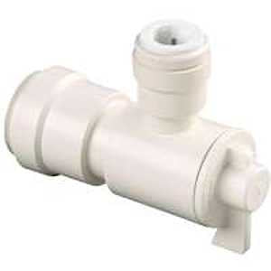 Watts 3556-1008/P-678 Angle Valve, 1/2 x 3/8 in Connection, Sweat x Sweat, 250 psi Pressure, Thermoplastic Body