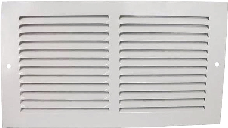 ProSource 1RA1206 Air Return Grille, 13-3/4 in L, 7-3/4 in W, Rectangle, Steel, White, Powder Coated