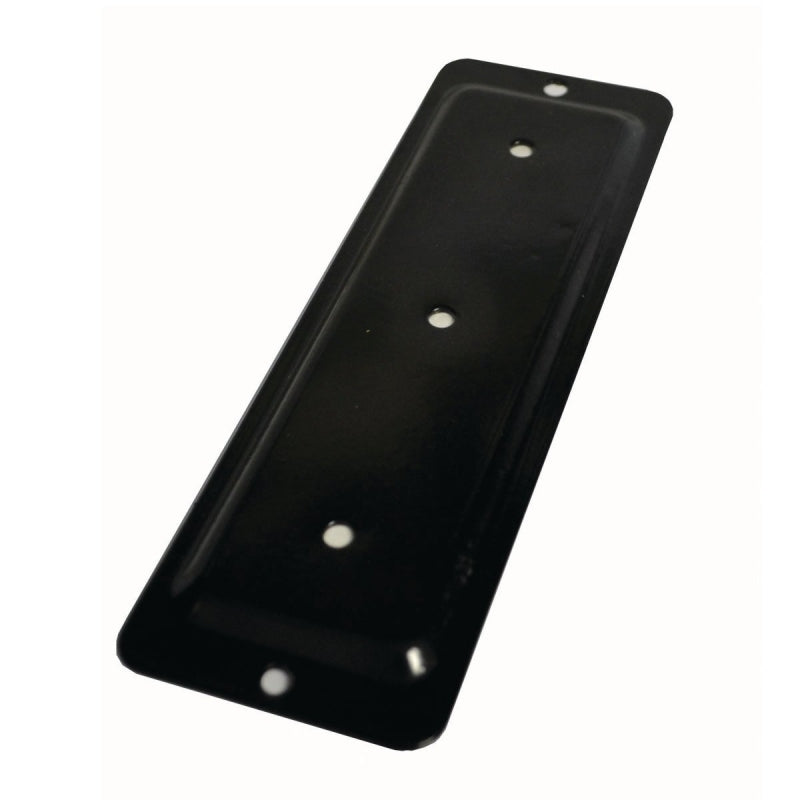 Pylex 10930 Post Connector Plate, 2 x 6, 4 x 4 in Column/Post, Black