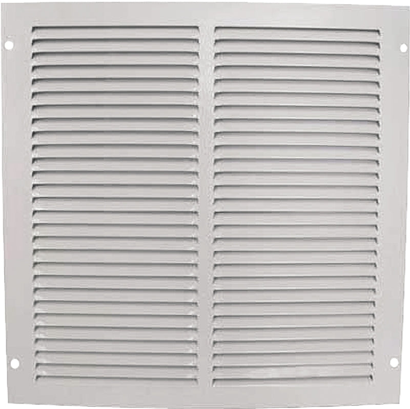 ProSource 1RA1212 Air Return Grille, 13-3/4 in L, 13-3/4 in W, Square, Steel, White, Powder Coated