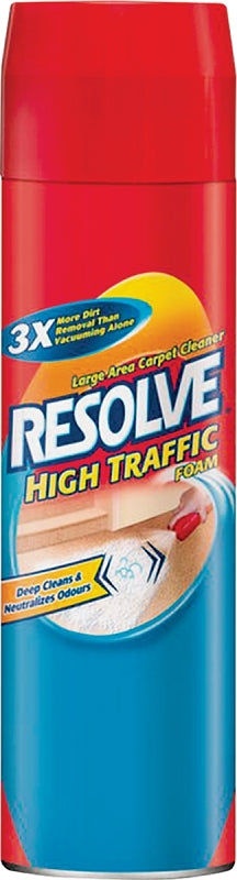 Resolve 41015-JKA Carpet Cleaner, 623 g Aerosol Can, Liquid, Pleasant, White