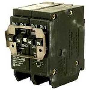 Cutler-Hammer BQ230250 Circuit Breaker with Rejection Tab, Quad, Type BQ, 30/50 A, 4 -Pole, 120/240 V