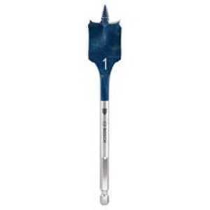 Bosch Daredevil DLSB1013 Spade Drill Bit, 1 in Dia, 16 in OAL, 1/4 in Dia Shank, Hex Shank