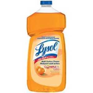 Lysol Power & Fresh 78910-EYW Cleaner, 1.2 L Bottle, Liquid, Orange