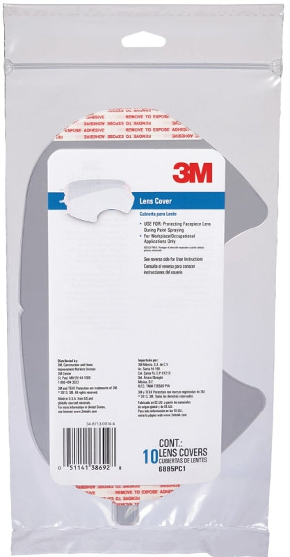 3M 6885PC1-B10 Face Shield Cover