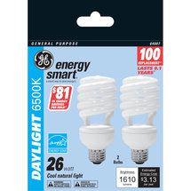 GE 26W CFL Daylight 2PK