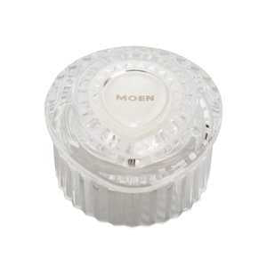 Moen M-Line Series M3261 Handle, Acrylic, For: Moen Posi-Temp Single Lever Tub/Shower Valves