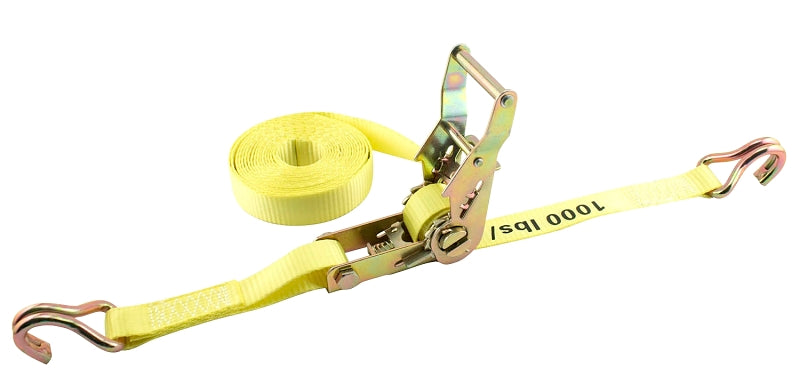 01326/1INX25FT YELL. STRAP/RAT