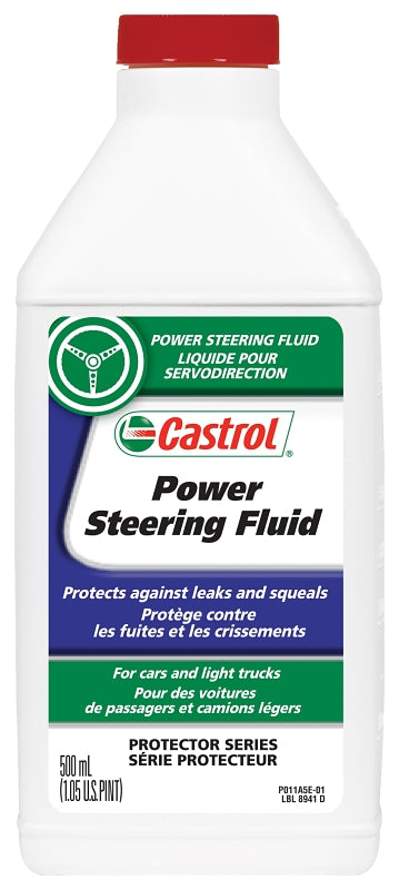 Castrol 00789-47 Power Steering Fluid, 500 mL