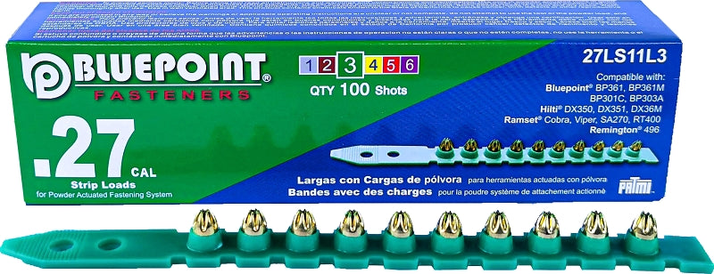 LOAD STRIP LONG GREEN 0.27CAL