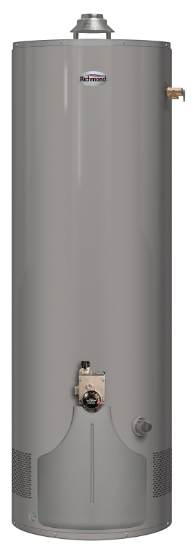 Richmond 6G50-38FN4 Water Heater, Natural Gas, 50 gal Tank, 38,000 Btu