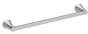 Moen Mikah Series Y0718BN Towel Bar, 18 in L Rod, Zinc, Brushed Nickel, Wall Mounting