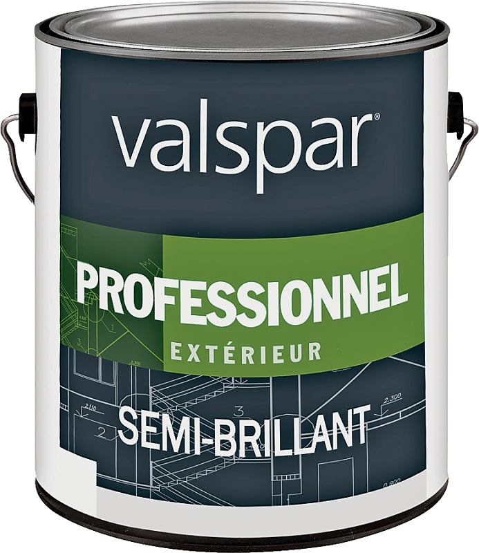 Valspar 12900 Professional Latex Paint, 1 gal, 400 sq-ft/gal, White