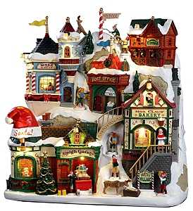 Lemax 25925 Santa's Village, B/O, 4.5 V