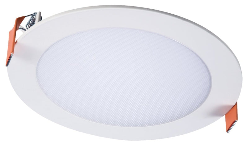 HALO HLB6 Series HLB6099FS1EMWR Downlight, 16 W, 120 V, 1-Lamp, LED Lamp, Aluminum, White