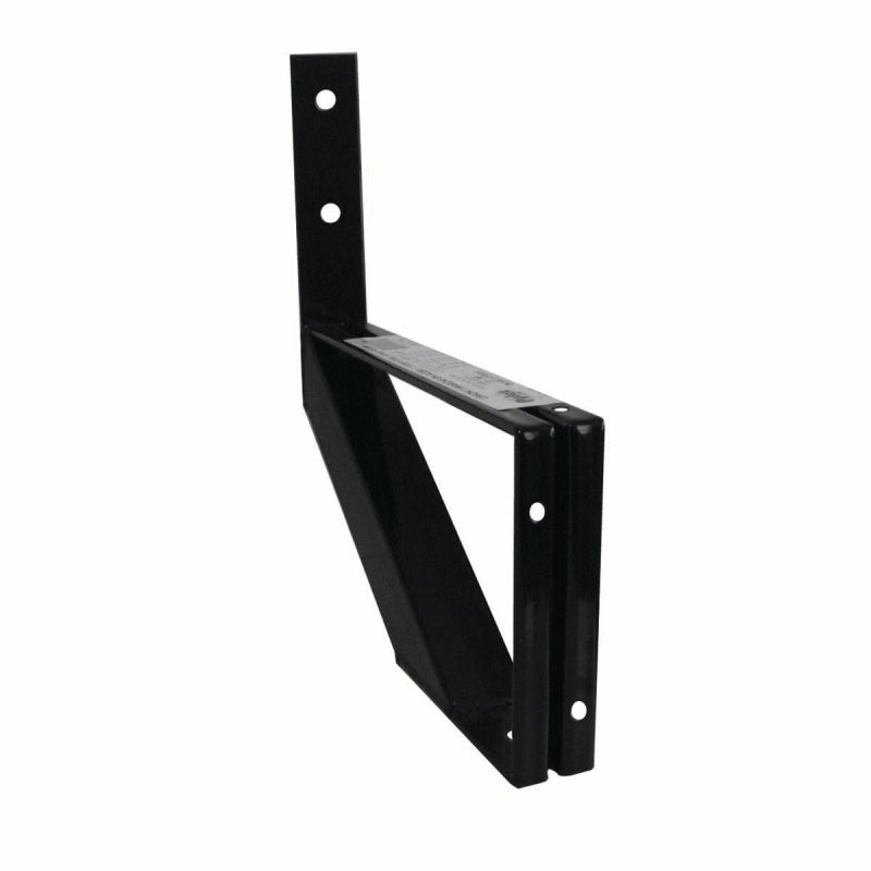 Pylex 13901 Stair Riser, 40 mm L, 40 mm W, Steel, Black, Baked Powder-Coated