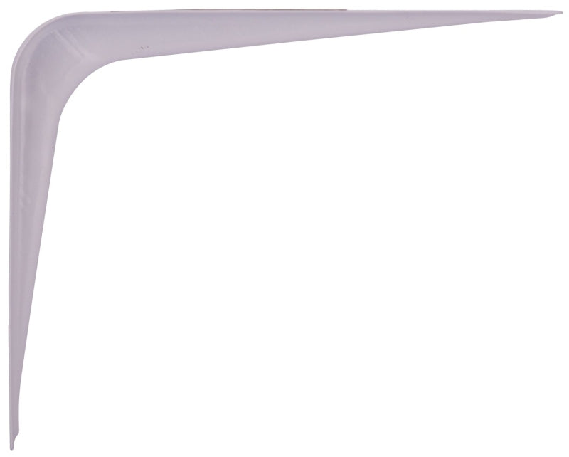 ProSource 21138PHL-PS Shelf Bracket, 65 lb/Pair, 6 in L, 5 in H, Steel, White