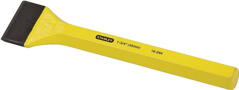 Fatmax FMHT16423 Mason's Chisel, 1-3/4 in W Blade, 7-1/2 in OAL, Steel Blade, Steel Handle