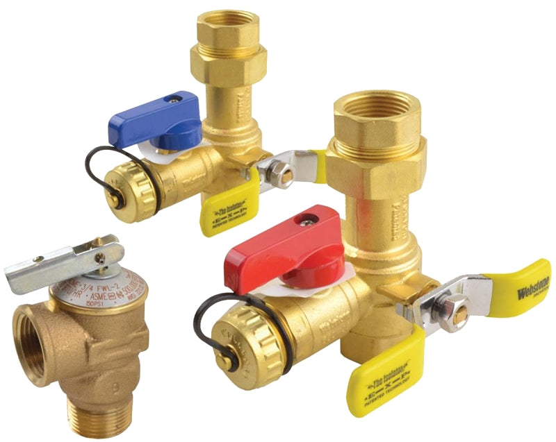 Richmond RTG20326 Tankless Service Valve Kit, Brass