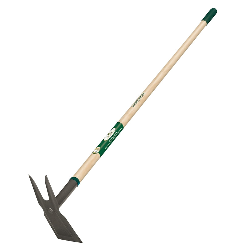 Landscapers Select 34611 Garden Hoes, 4 in W Blade, Steel Blade, Stamped Blade, Wood Handle, 54-3/4 in OAL