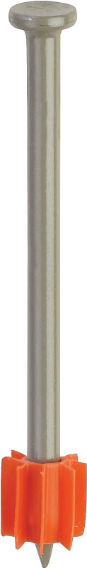 Ramset 1516E Ramguard Pin, 0.145 in Dia Shank, Steel, Zinc