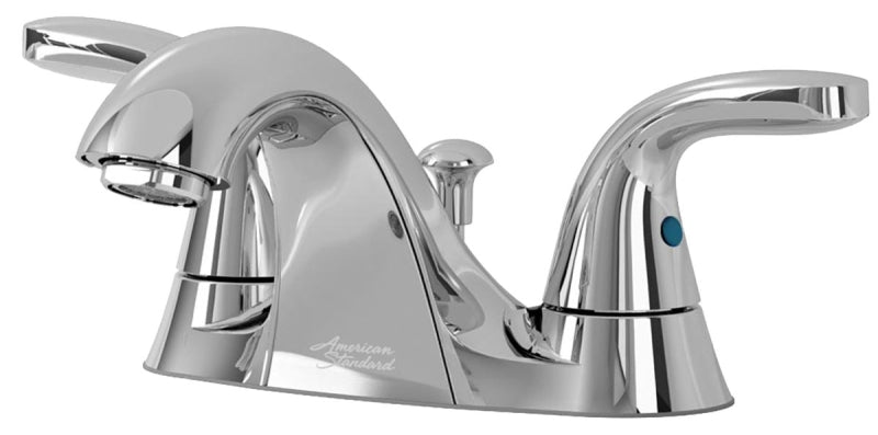 American Standard Cadet Suite Series 9091201.002 Centerset Bath Faucet, 1.2 gpm, 2-Faucet Handle, 3-Faucet Hole, Metal