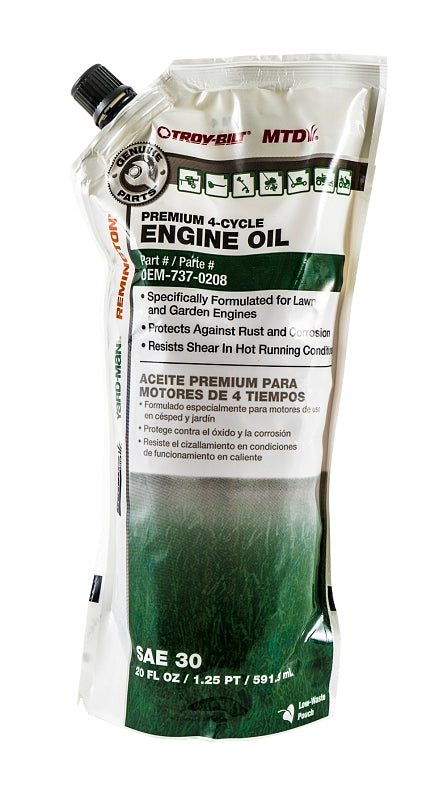 ARNOLD OEM-737-0208 Engine Oil, 20 oz Bottle, Amber