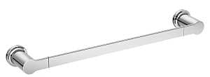 Moen Rinza Y1118CH Towel Bar, 18 in L Rod, Zinc, Chrome, Wall Mounting