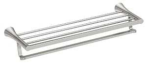 Moen Mikah Series Y0794BN Towel Shelf, Zinc, Brushed Nickel