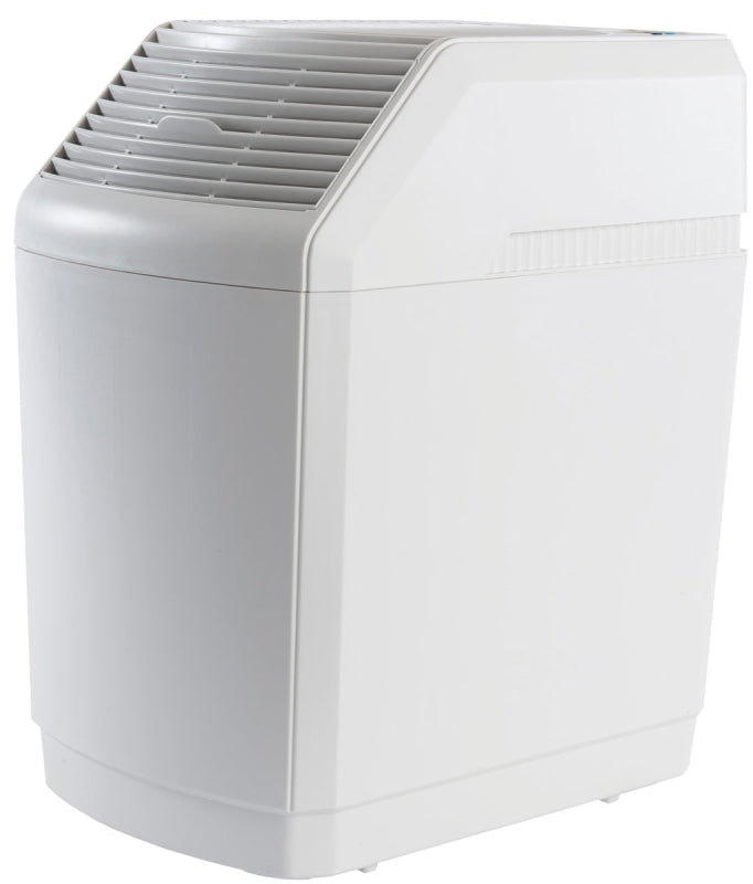 Aircare 831 000 Evaporative Humidifier, 0.75 A, 120 V, 90 W, 3-Speed, 2700 sq-ft Coverage Area, Digital Control, White