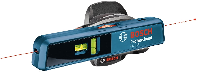 Bosch GLL 1 P Laser Level, 16 ft, +/-3/16 in at 33 ft Accuracy