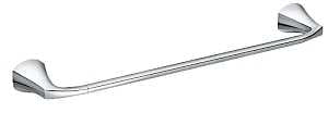 Moen Lindor MY8724CH Towel Bar, 24 in L Rod, Brass/Zinc, Chrome, Wall Mounting