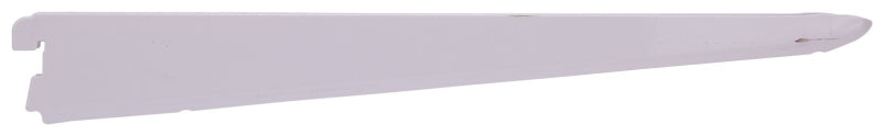 ProSource 25208PHL-PS Dual Track Shelf Bracket, 132 lb/Pair, 14 in L, 2 in H, Steel, White